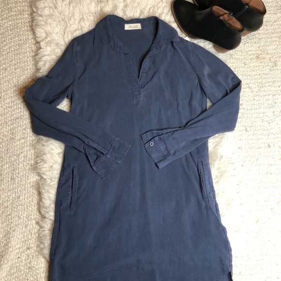 ANTHROPOLOGIE Bella Dahl Jean Chambray Dress - Picture 4 of 8